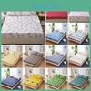 Fitted Sheet Bed Cover Without Pillowcase Floral Printed Single King Double