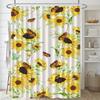 Pumpkin Ghost Washable Dirt-Resistant Shower Curtain Shower Head Waterproof Polyester Bath Curtain For Home Decor Accessories