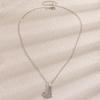 Cat Pendant Necklace Cubic Zirconia Cute Kitty Butterfly Necklace Animal Charm Jewelry Gift for Cat Lovers Women