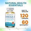 Omega-3 Dietary Supplement, With Fish Oil, 330 Mg Epa And 220 Mg Dha, 120 Capsules