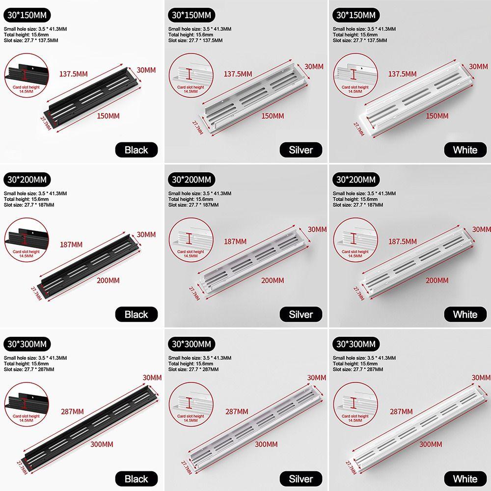 Aluminum Alloy Wardrobe Air Vent Decor Ventilator Grille Cover  Closet Shoe Wardrobe Accessories