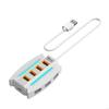RGB Backlight 10 in 1 USB2.0 HUB USB Adapter USB Port Expander  Mouse Keyobard Printer
