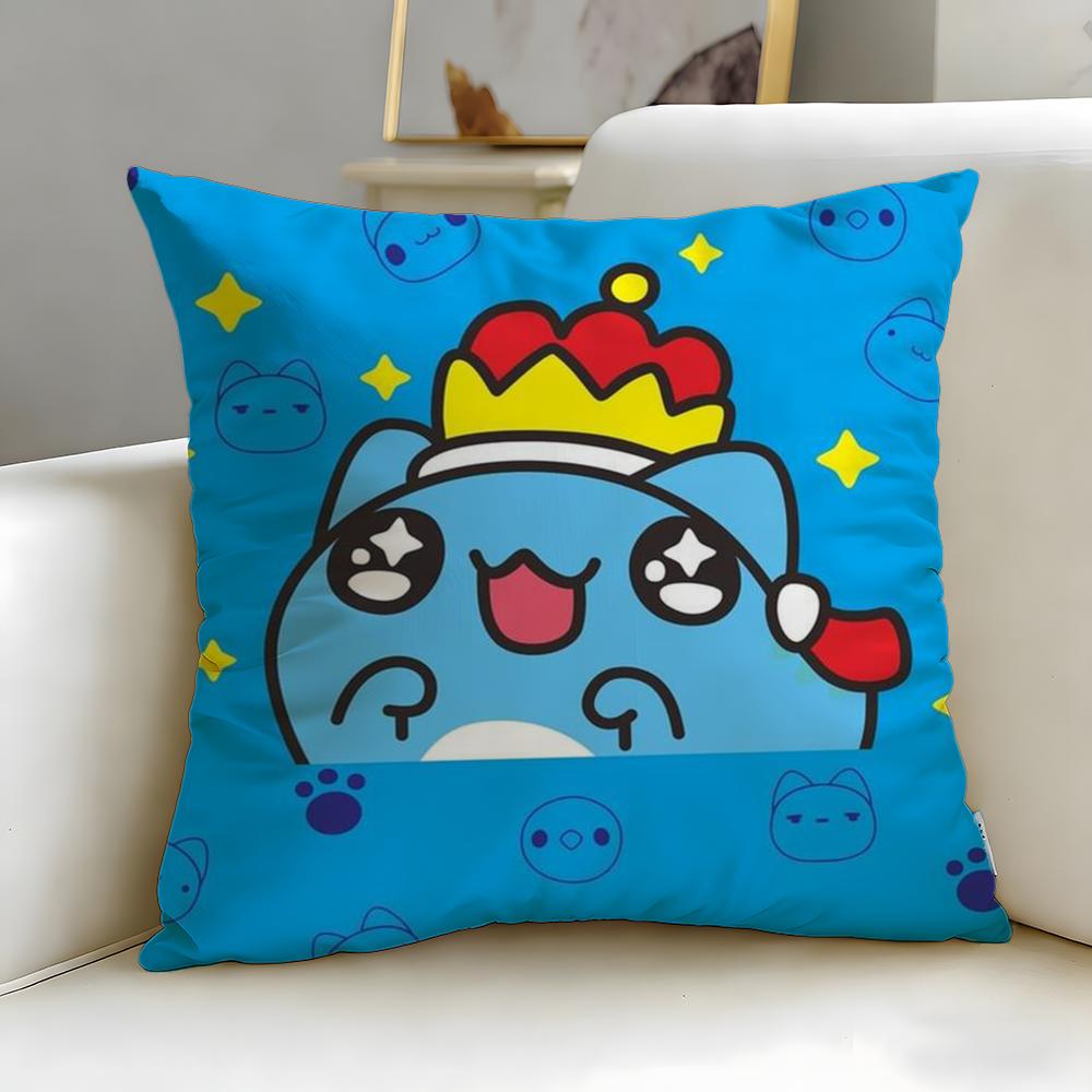 Beliebte Cartoon-Bugcat Capoo Kissenbezug Weich & Leicht zu Waschen – Vielseitig für Sofa, Bett, Reisen und Büro