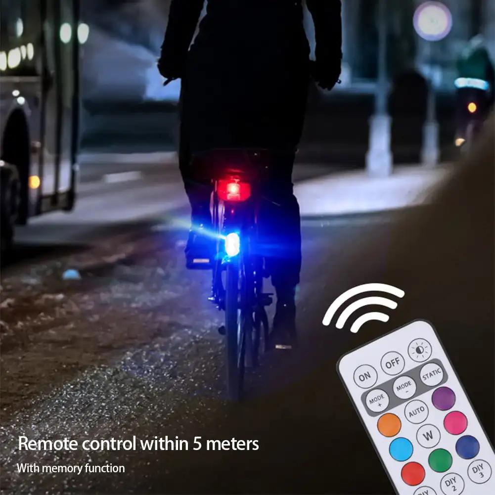 Samochód Stroboskop Motocykl Flash Led Antykolizyjna Lampa Ostrzegawcza Wodoodporny Bezprzewodowy Pilot Zdalnego Sterowania do Samochodu Rower Motocykl