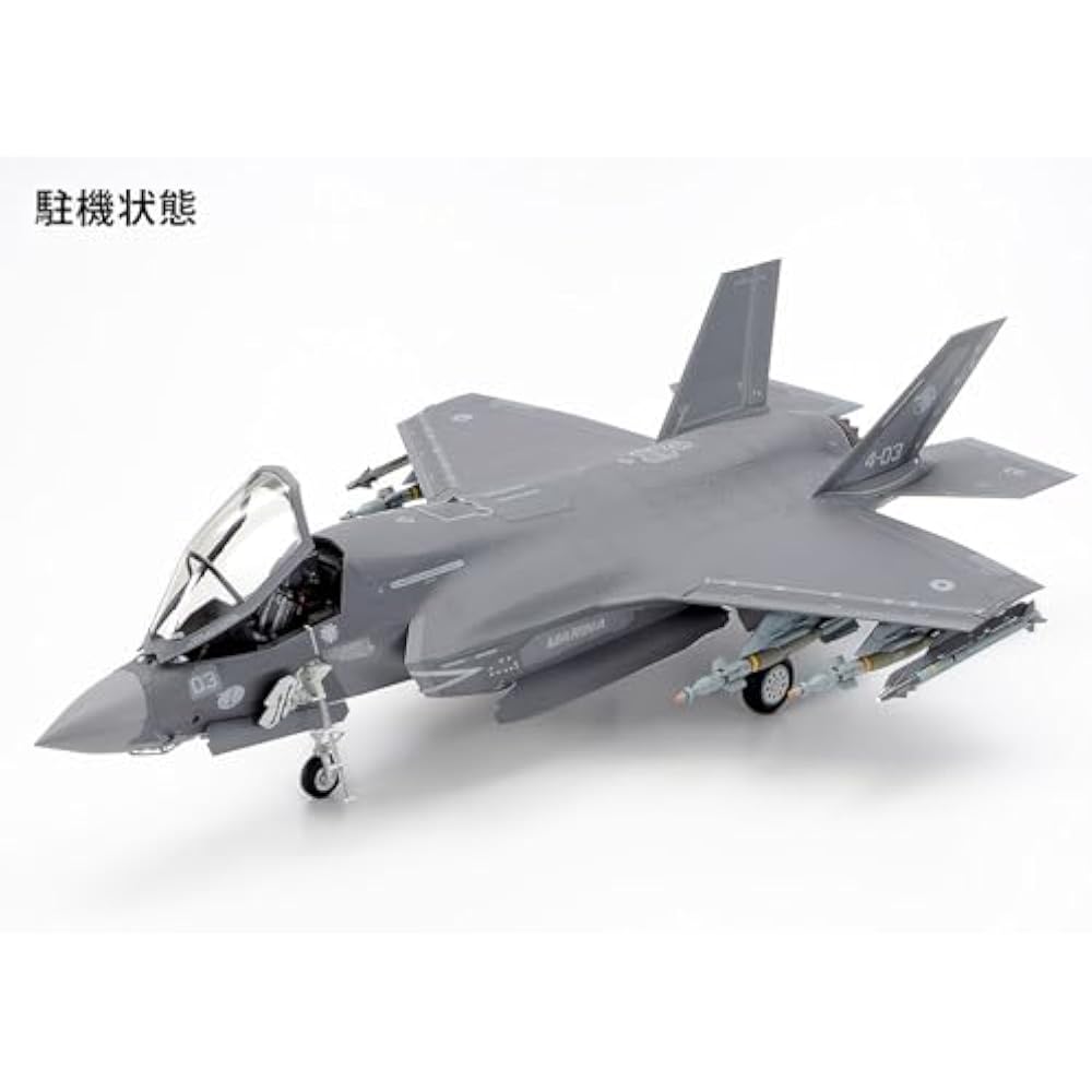Tamiya (TAMIYA) 1/48 Masterpiece Series No.125 Lockheed Martin F-35B Lightning II Plastic Model 6...
