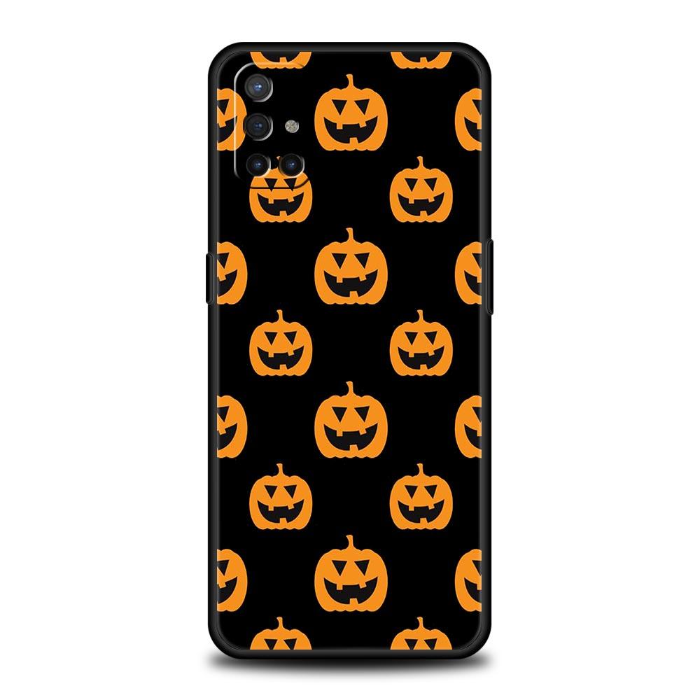 Case For OnePlus 11 10 9 Pro 9T 12R 10R 9R 9RT 10T 8T 8 7 7T Nord 2T CE 2 5G N200 N10 N100 Cover leaves fall pumpkin Halloween