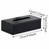 Rectangular Stainless Steel Tissue Box Wall-mounted Waterproof Napkin Storage Box Minimalist Moisture-proof Paper Towel Case Car