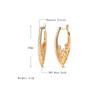Rose  Latest Fancy Stylish Copper Zircon Bali Earrings for Women and Girls