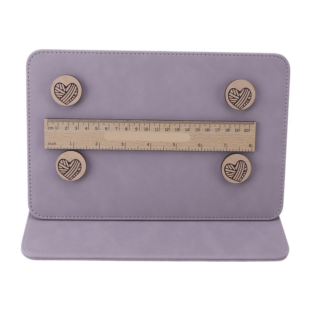 Kartenhalter Strickwerkzeug Nadelarbeiten Zusammenfaltbar Häkelmusterhalter Strickzubehör