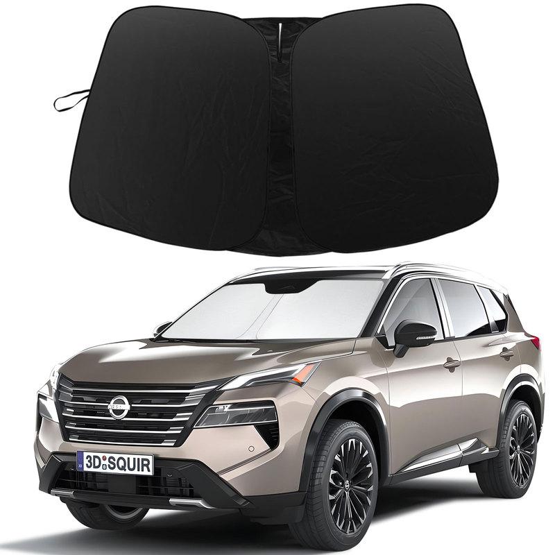 Frontscheiben-Sonnenschutz Faltbarer Sonnenschutz-Protektor Sonnenschutz Passend für 2014- Nissan Rogue 2025 Upgrade-Zubehör