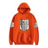 Attack On Titan: Wings of Freedom Eren Yeager Hoodies Autumn Winter Fleece Streetwear Tops