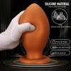 Extra Large Silicone Anal Plug Butt Plug for Men Women Wearable Anal Dilator Soft Sex Toys