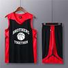 Set de Tricouri de Baschet cu Uscare Rapidă în Stil American pentru Bărbați - Vestă Sport de Vară