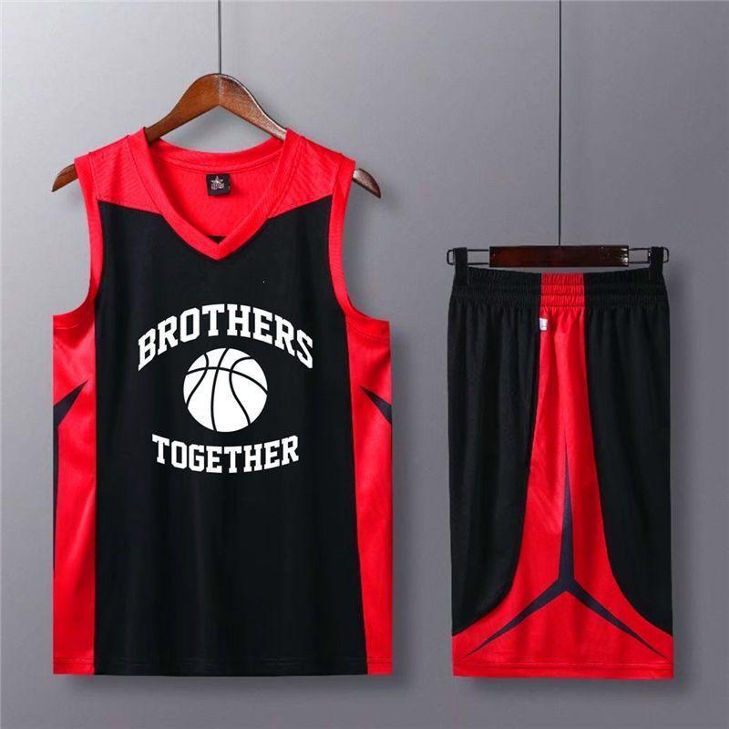 Set de Tricouri de Baschet cu Uscare Rapidă în Stil American pentru Bărbați - Vestă Sport de Vară