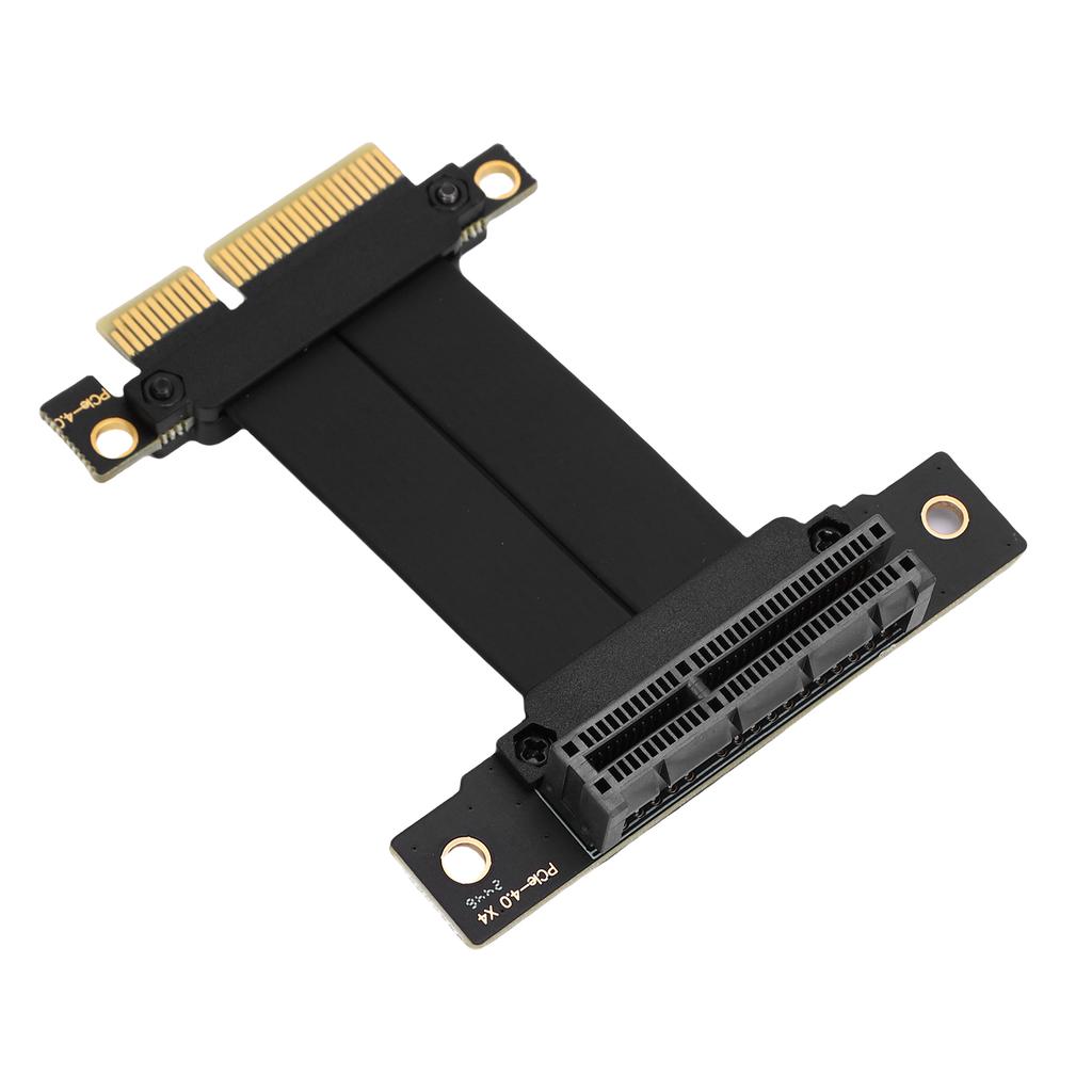 Kabel przedłużający kartę graficzną Gen 4 GPU PCIE 4.0 X4 Kabel Riser 8 GB/s 90 stopni dla M.2 WiFi USB Karta dźwiękowa SSD