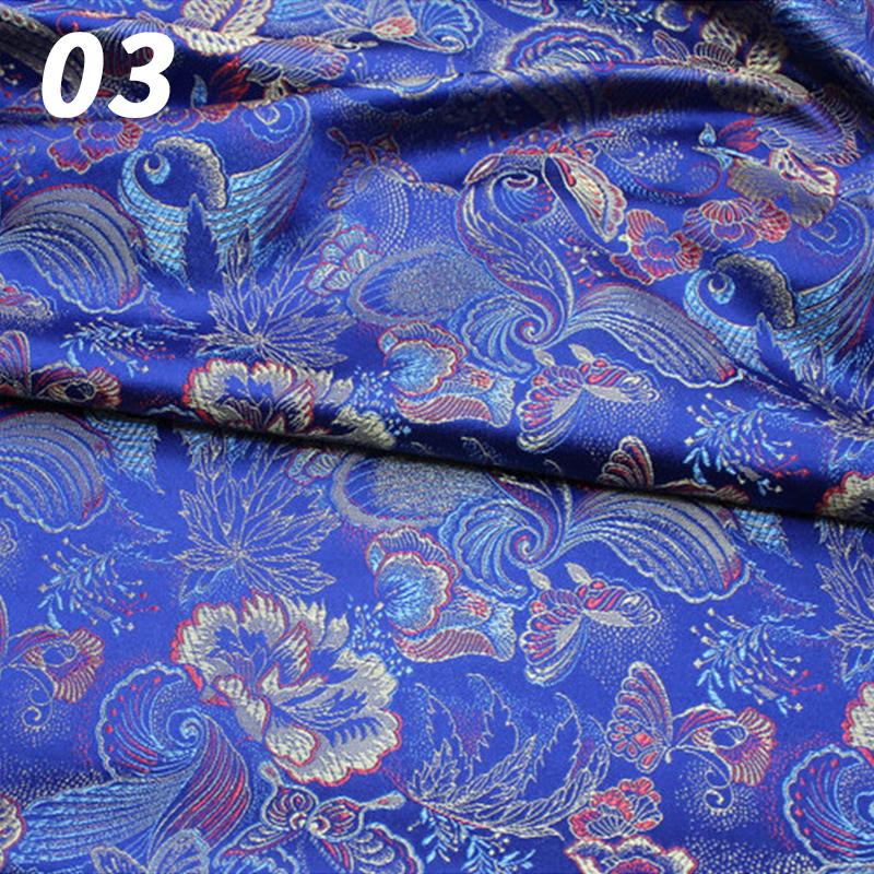 Brokat Jacquard Stoff mit Schmetterlingsmuster im chinesischen Stil Chinesisches Tang-Kostüm Cheongsam Mongolische Robe Damast Stoffmaterial