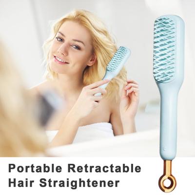 Spazzola per capelli retrattile Setole autopulenti Massaggio del cuoio capelluto Pettine per lo styling districante antistatico Strumenti per parrucchieri portatili da donna Regalo di compleanno