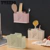 Chopsticks Basket Wall Mounted Chopsticks Storage Rack Chopsticks Box Household Kitchen Spoon Storage Rack