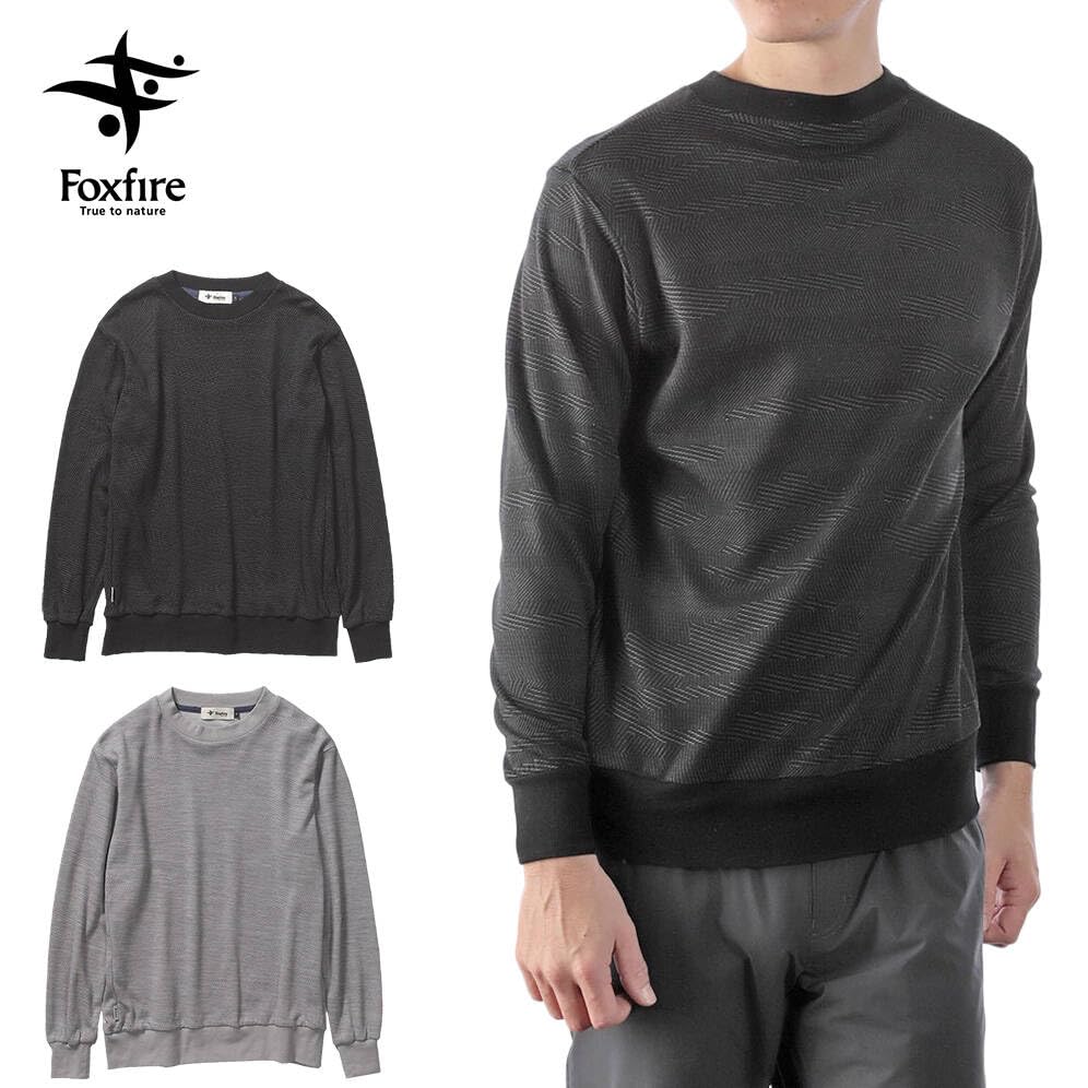 [Foxfire] PP Wool Jacquard Crew
