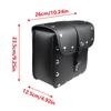 Motorrad-Satteltaschen Sattelleder Seitliche Motorradtasche PU-Leder Motorradzubehör Für Off-Road, Cruise Und Sport