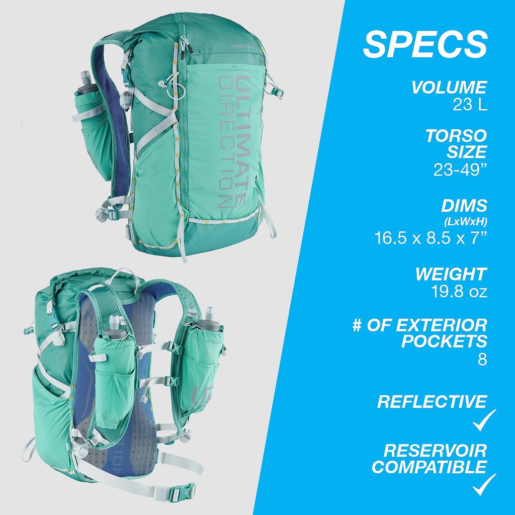 [Ultimate Direction] Fastpackher 20 EMERALD MDLG