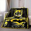 1pc Batman, Superhero Blanket Lightweight Flannel Throw For Sofa, Bed, Travel, Livingroom, Office, Couch, Chair, And Bed