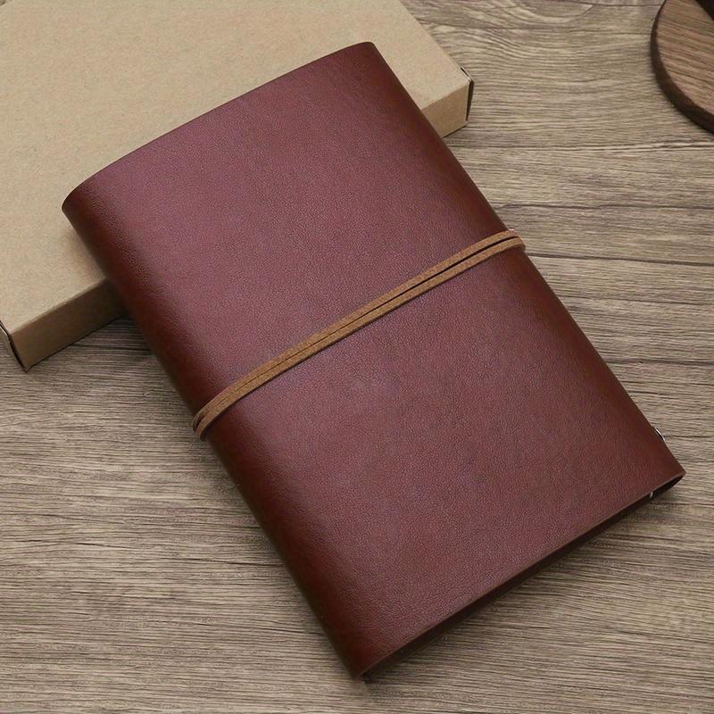 A6 Vintage Reisende Binder Notizbuch Blank Kraft Tagebuch PU Leder Loseblatt Notizblock Journal Skizzenbuch Bürobedarf