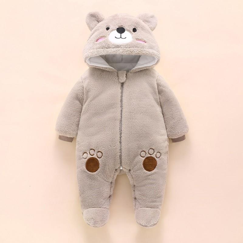 Baby Winter Pajamas With Zipper Closure For Newborns And Infants In Style