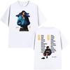 J Cole The Fall Off New Album 2026 Merch T Shirt Unisex's Vintage Oversized Cotton T-shirts Unisex Hip Hop Gothic Clothing T-shirt
