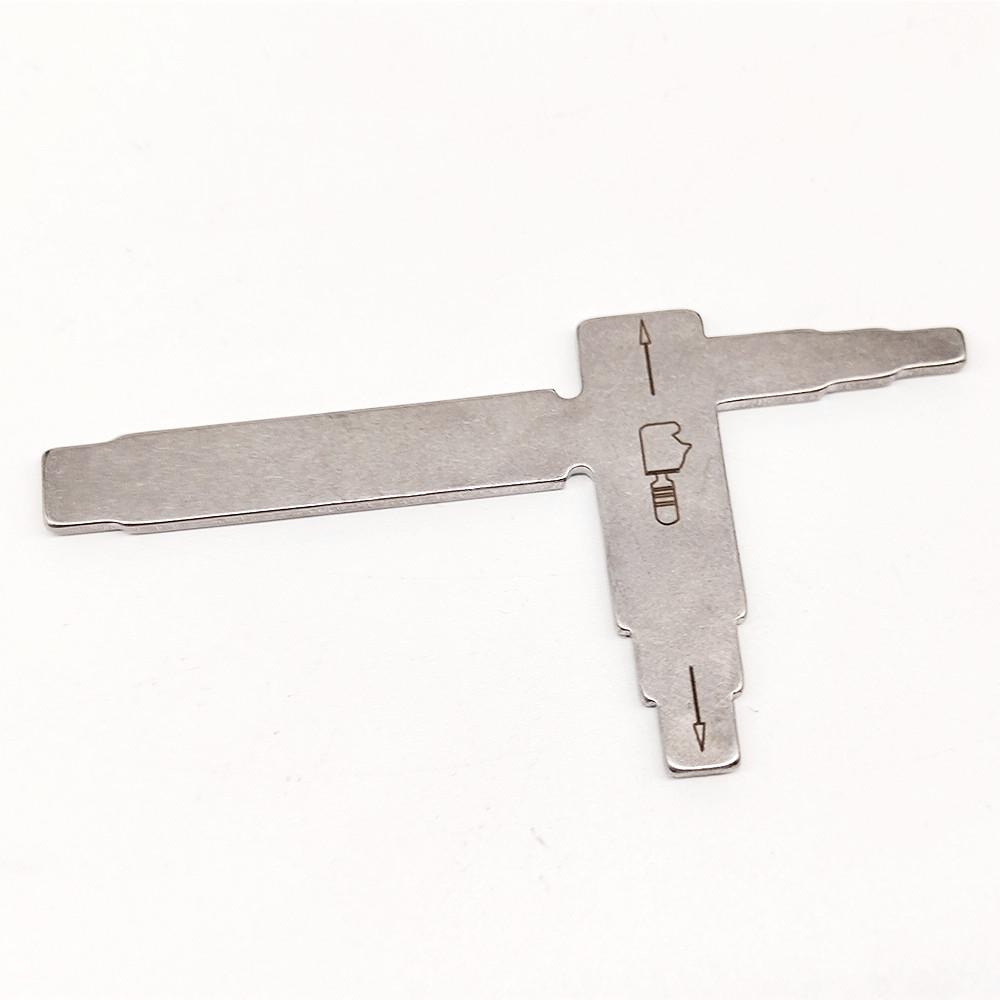 Dental Implant Measuring Ruler for Interdental Distance Implant Locating Cliper T Shape Measuring Gauge