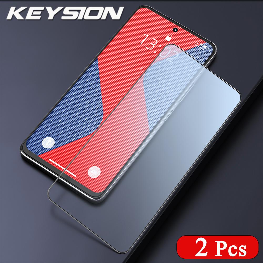KEYSION Tempered Glass Full Cover for Honor 200 Smart 400 Lite 5G HD Phone Screen Protective Glass Film for Honor X7c X5b Plus