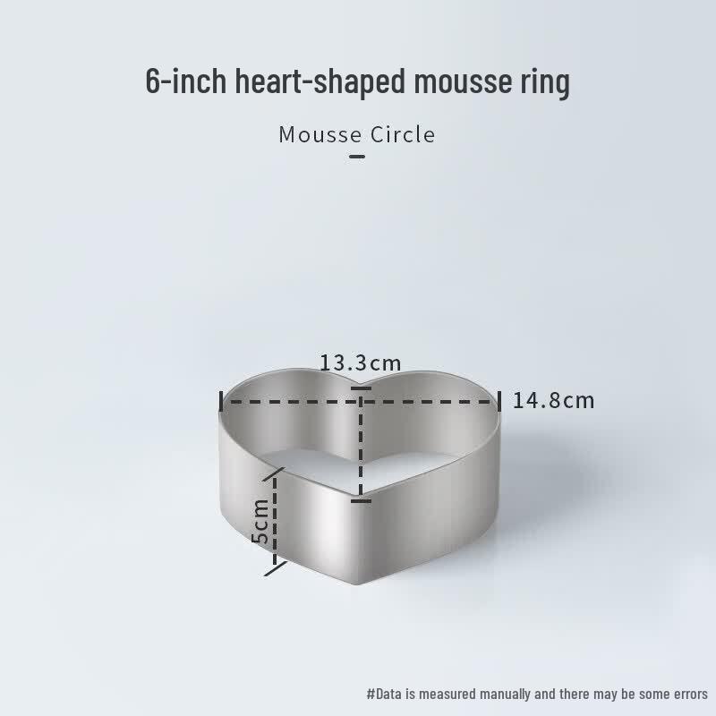 Stainless Steel Heightened Mousse Cake Mold