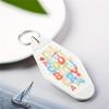 Hotel Guesthouse ABS Plastic Keychain Tag and Key Hanger Pendant