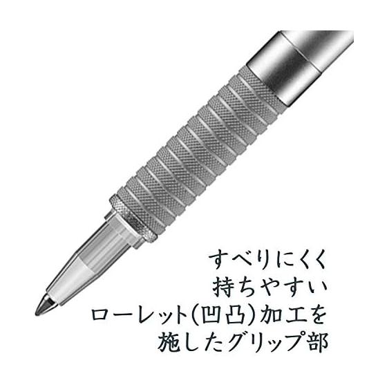 Staedtler Ballpoint Pen, Oil-Based, Silver Series, 0.8mm, 1 pc, 425 25F-9 & Ballpoint Pen Refill, Oil-Based, 0.8mm, 1 pc, 458 F-9