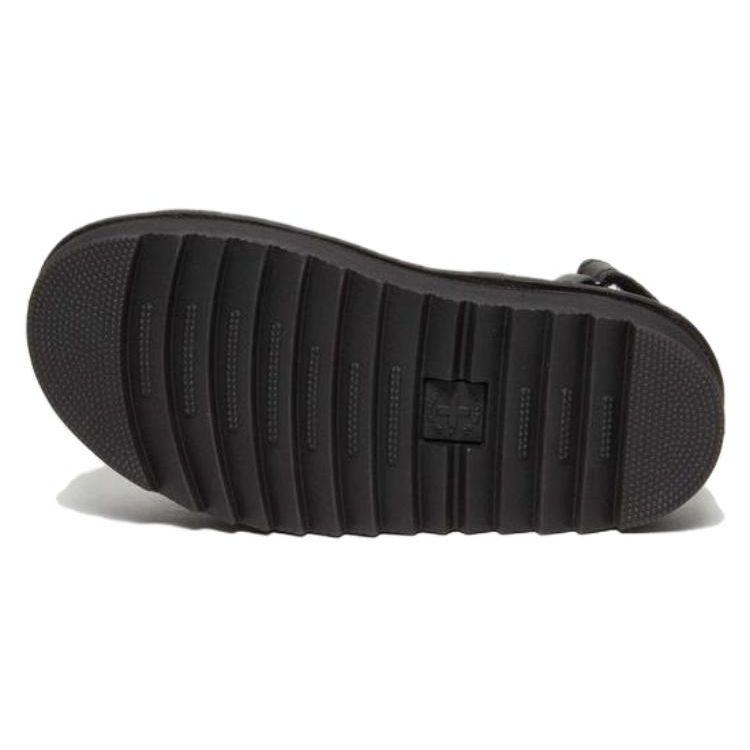Dr. Martens Nylon Comfortable Versatile Beach Sandals Unisex Sandals Black 31805001