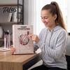 Volleyball Zubehör Set Mädchen Adventskalender, 24-Tage Sport Countdown Box Spieler Geburtstagsgeschenke mit Haargummis Anhängern Socken, Geschenk für Spieler Täglich