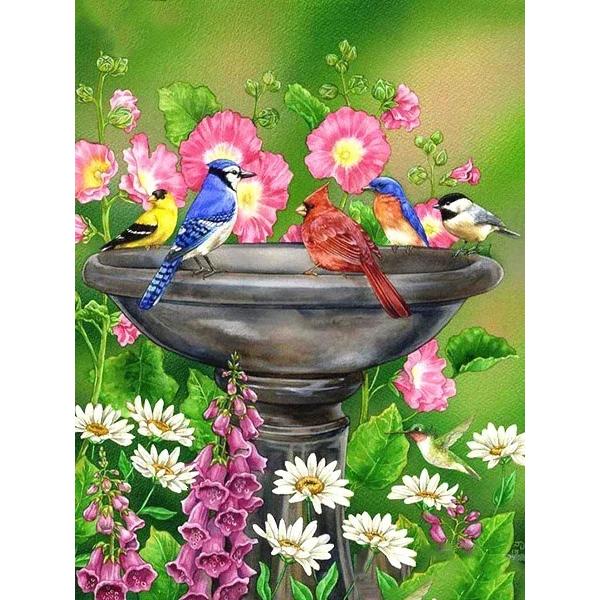 DIY Diamond Painting The Bird Cross Stitch Kit Mosaic Art Diamond Painting Full Circle Diamond Home Decoration