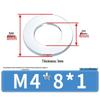 Extra Large Galvanized Metal Flat Washer (Sizes M1.6-M14)