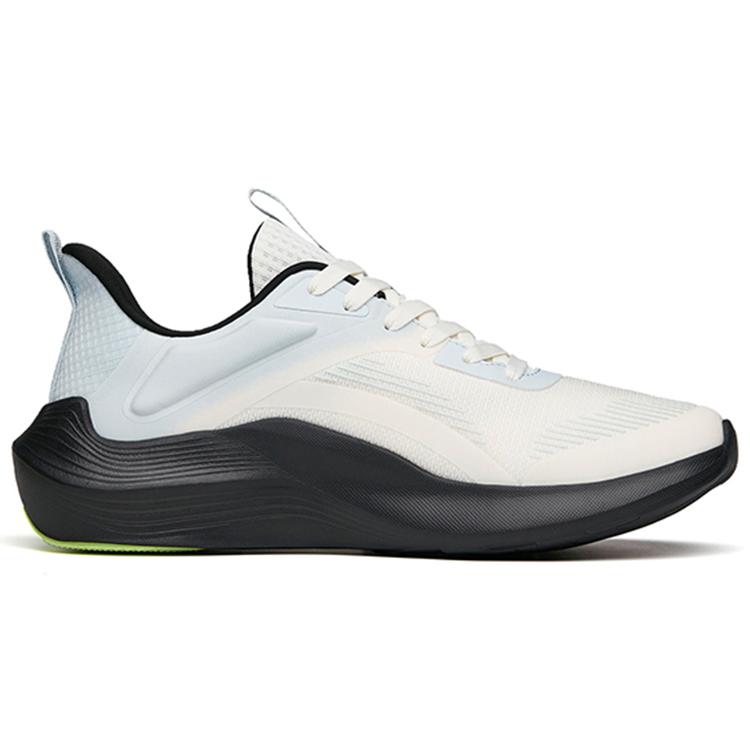 New Anta DuCi1 Anti Slip And Wear Resistant Breathable Low Top Running Shoes Men's White Blue 912325581-4