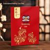 Custom Embroidery and Hot Stamping Award Certificate Cover with A4 Inner Page Printing