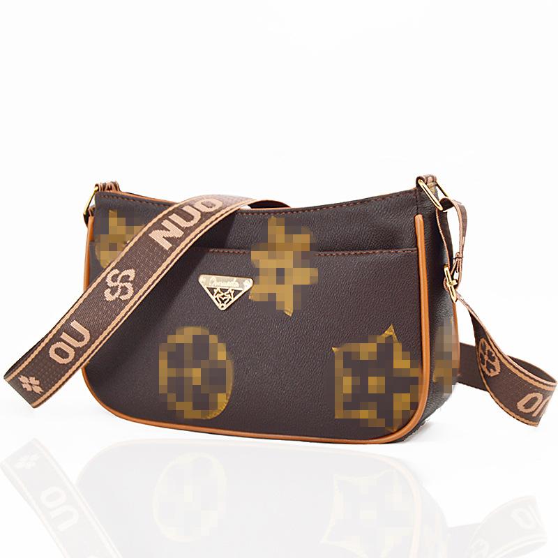 ide shoulder strap crossbody bag women's new fashion trend large capacity texture middle-aged and elderly underarm shoulder women's bag