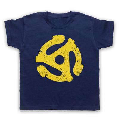 45 U/min Schallplatte Vinyl Konverter Symbolform Adapter Kinder Kind T-Shirt