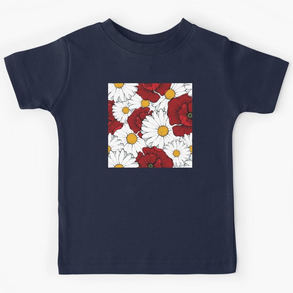 Seamless flower pattern Kids T-Shirt 140