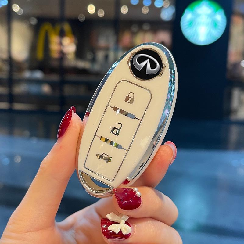 High-End Key Case for Infiniti Q50L, QX50, Q70L, and QX30 - Women's Special Edition