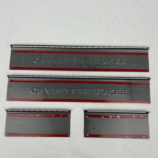 Stainless Steel Door Sill Trim for 2011-2021 Jeep Grand Cherokee