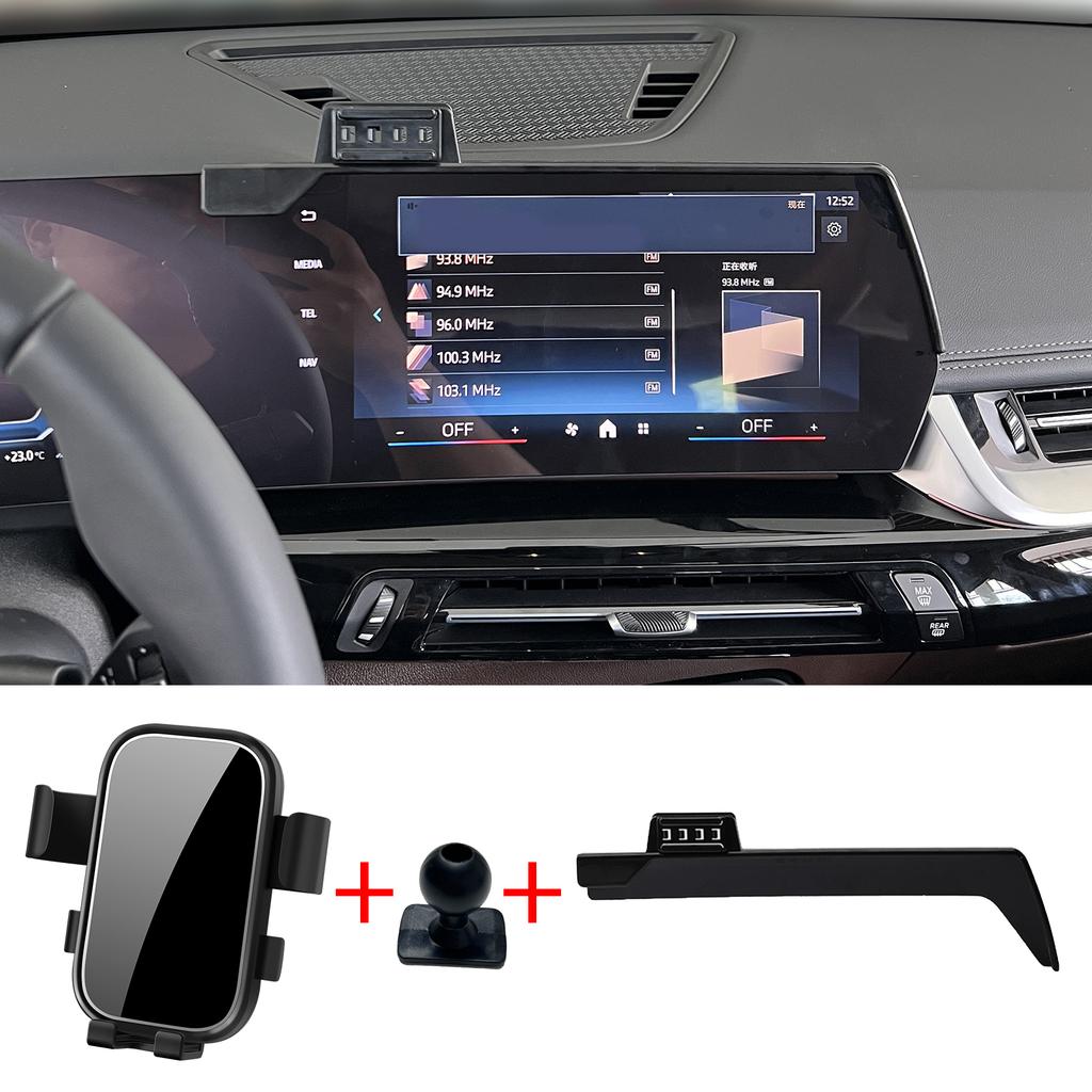 Car Phone Holder for BWW 2 Series, 2023-2025, 2er 218i Active Tourer 120d, GPS Navigation Mount, Automotive Accessories