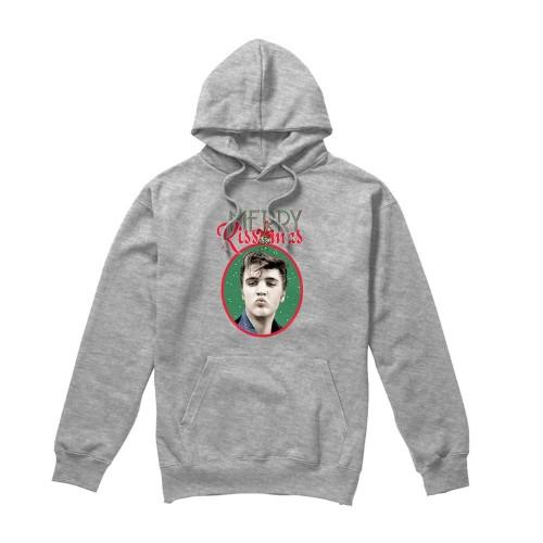 Elvis Presley Unisex Adult Merry Kissmas Christmas Hoodie