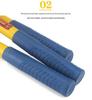 Octagonal Stonemason Hammer with Square Head, Iron/Wood Handle, Available in 3 lb, 4 lb, 6 lb.