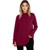 Women's Fashion Turtleneck Raglan Sleeve Top