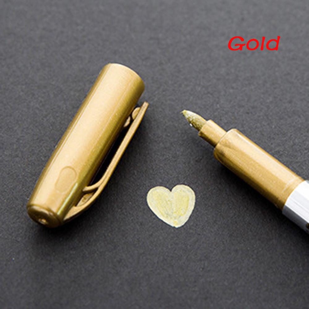 Pens Gold And Permanent Markers For DIY Scrapboo